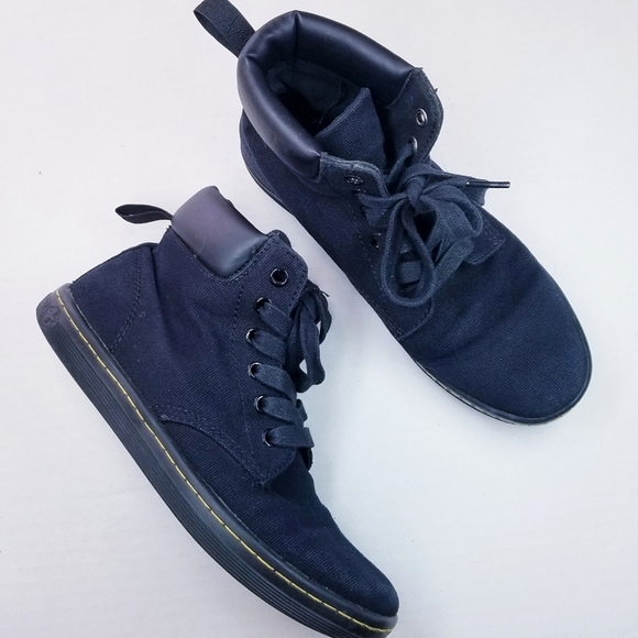 Doc Martens |‎ Maelly High Top Sneakers,  Black 7 - Picture 1 of 9